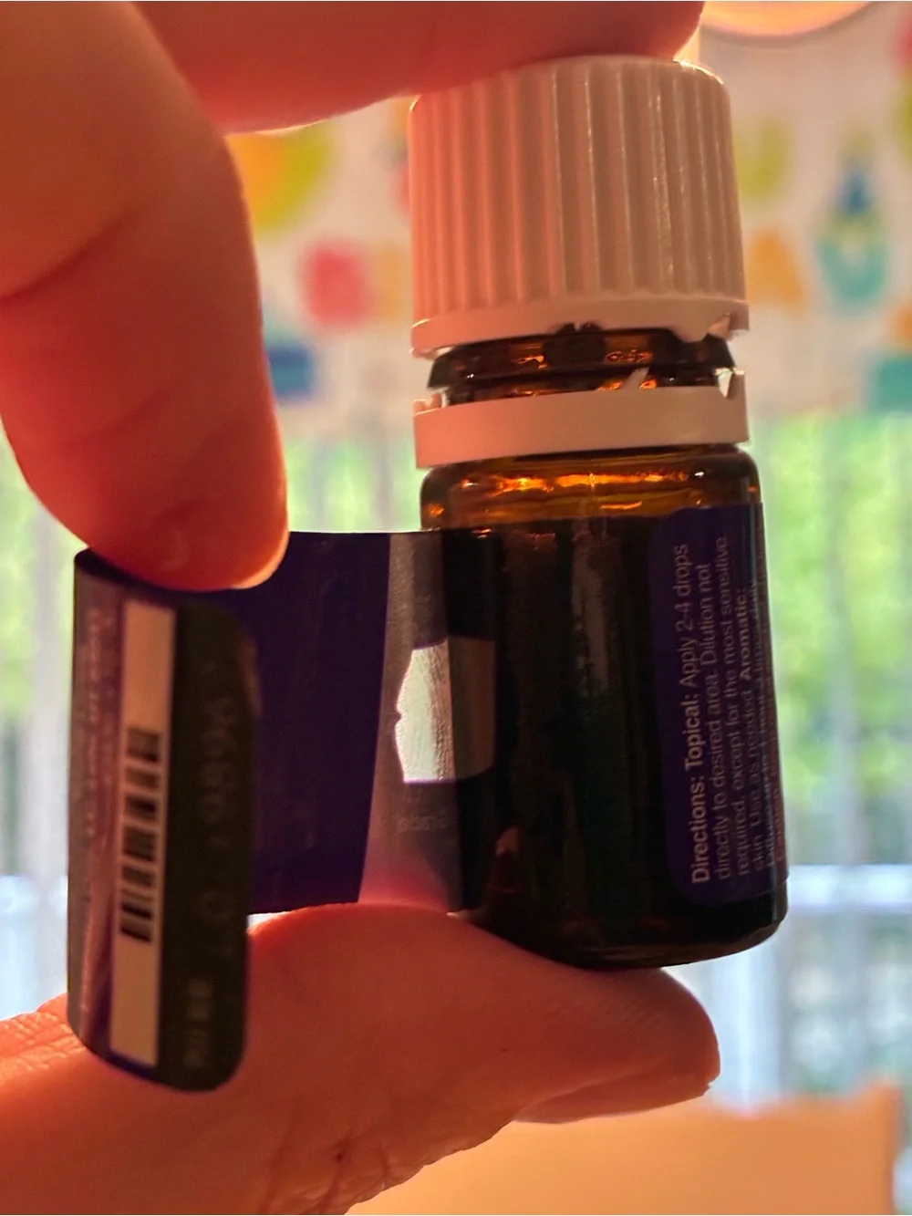 Young Living smell camphor